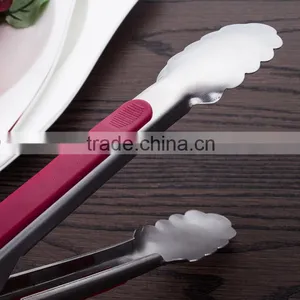 Hot Sale Silicone Hand Food Tongs thumbnail-3