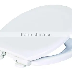 Soft Close Toilet Seat Cover With Two Push Button Quick Release Hinge Suitable for Your Bathroom thumbnail-1