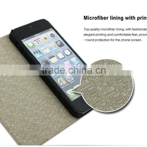 PU Mobile Leather Case Flip Case With Card Slots Inside for IPhone 6 thumbnail-4