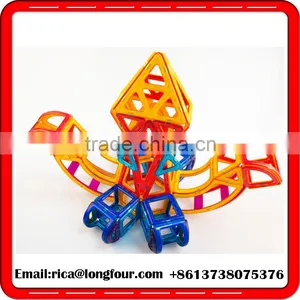 Mag Wisdom 188pcs Magnetic Children Plastic Building Blocks thumbnail-3