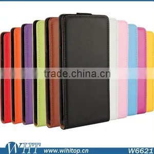 Fancy Cell Phone Case Magnetic PU Leather Vertical Flip Case for Sony Xperia Z4 thumbnail-1