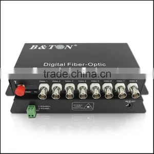 CCTV Fiber Optic Converter 8 Channels Video thumbnail-3