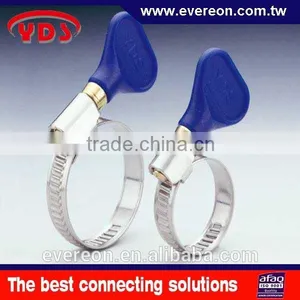German Pvc Pipe Fitting Plastic Clip Quick Release Pipe Clamps thumbnail-5