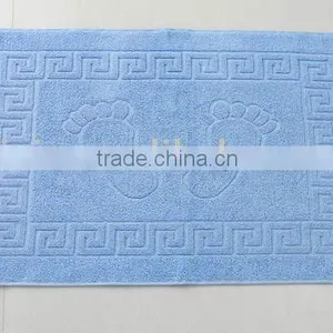 Microfiber Bath Mat With Border thumbnail-1