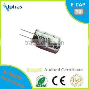 330uF 25v 8X12 20% Aluminum Electrolytic Capacitor thumbnail-1