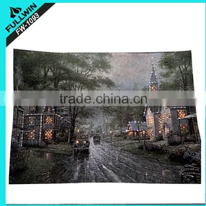 Light up LED HOME Tapestry Indoor Decor thumbnail-1
