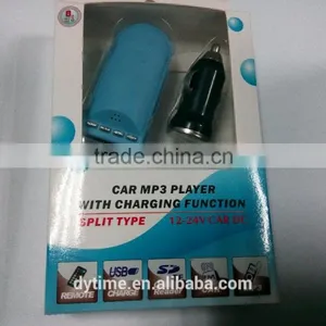 Hot Sale!!! Wireless Car Mp3 Player With fm Transmitter Rds SD MMC Slot thumbnail-5