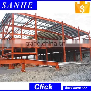 Modern High Strength Steel Structure Two Story Building thumbnail-2