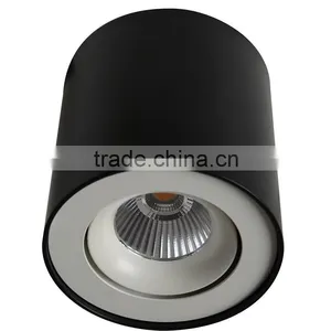 Adjustable Modern Black Surface Mounted Led Light Fixtures thumbnail-2
