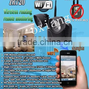 P2p Wifi Cctv Camera 1080p High Quality Wireless Wifi Floodlight Camera thumbnail-6
