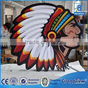 Aluminum Frame Acrylic Logo Illuminated LED Display Sign Board thumbnail-1