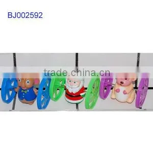 Funny Christmas Toys for Kids Small Pull Toy Milu Deer Cart With Santa thumbnail-6