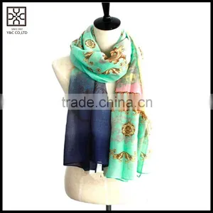 In Stock High Quality Polyester Lady Scarf thumbnail-1