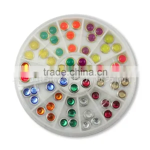 2015 Hot Popular Nail Art 3D 4mm 6colors Neon Nail Art Decoration thumbnail-1