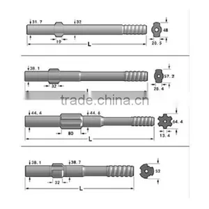 Drill Shank Adapter COP 1432, COP 1532, COP 1440, COP 1838 HD, COP 1838 ME thumbnail-1