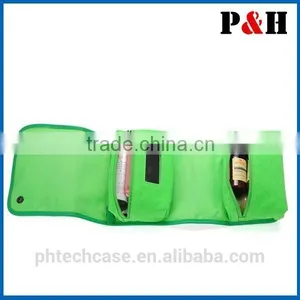 New Arrival Wholesale Zipper Nylon Toiletry Women Makeup Brush Bag thumbnail-5
