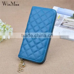 New Arrive Women Long Wallet Lozenge Ladies Credit Holders Coin Purse thumbnail-2