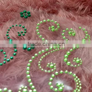 Custom Acrylic Rhinestone Sticker, Wholesale Mobile Phone Sticker thumbnail-2