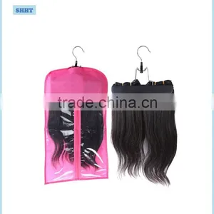 Hair Extension Bag With Hanger and Packaging Box With Logo thumbnail-1