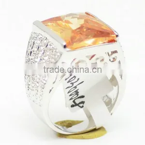 Brass High Quality Channel Setting Ring Design thumbnail-1