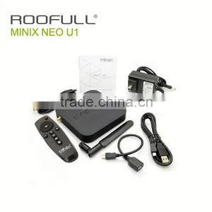 2016 Newest Android 5.1 tv Box,bluetooth 4.1 Amlogic S905 4k Quad Core Android tv Box MRX Better Than Minix NEO U1 thumbnail-4