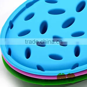 Pet Expandable/collapsible Dog Food Travel Bowl,colorful Siilicon Dog Bowl,customized Size/shape Color Pet Bowl thumbnail-2