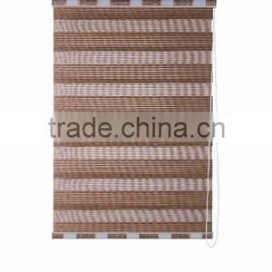 New Style Double Layer Fabrics Zebra Blinds thumbnail-5