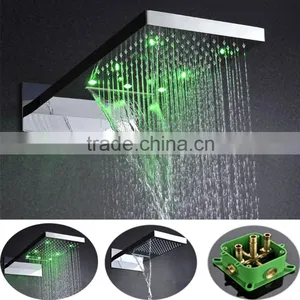 Luxury Led Lamp Illuminated Shower Head in Construction & Real Estate Quality Choice Most Popular thumbnail-5