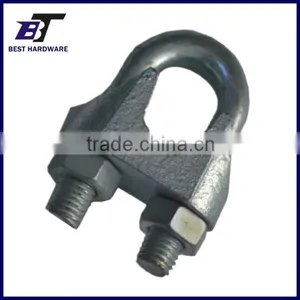 CHINA FACTORY WHOLESALE PRICE DIN741 MALLEABLE WIRE ROPE CLIP thumbnail-6