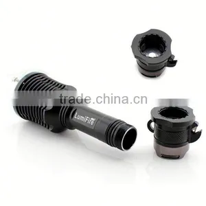 1158 New Design!! XM-L T6 LED Ultra Power Aluminum Torch Light Rechargeable Led With Emergency Hammer thumbnail-4