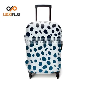 Luckiplus Thick Spandex Luggage Cover Exclusive Designed Trolley Case Cover thumbnail-1