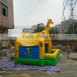 2015 Hot Commercial Giraffe Inflatable Castle,giraffe Inflatable Bouncer,giraffe Inflatable Bounce House thumbnail-3