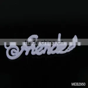 MEB2950 New Fashion Friend Letter Connector Wholesale thumbnail-1