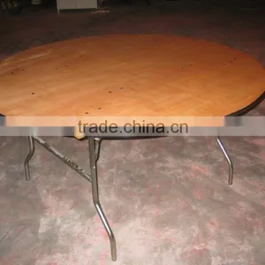 5FT Plywood Round Table For Events thumbnail-2