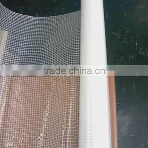 Flame-resistant,cold-resistant 200*300D PVC Transparent Mesh Fabric thumbnail-5