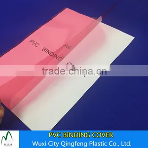 A3 A4 Size 0.2mm 0.25mm 0.30mm 0.35mm Clear Book Binding Cover Transparent PVC Sheet thumbnail-2