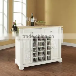 Small Latticed Wine Rack Design in The Kitchen Cabient/Aluminum Drinks Cabiner/ Drinks Cabinet thumbnail-1