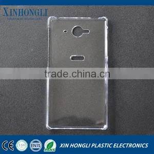 High Quality Thin PC Transparent TPU Translucent Case Hard Back Shell For Aquos Zeta thumbnail-5