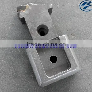 WB39 WS39 Foundation Drilling Tools Quick Change Bars Flat Teeth Replaceable Blocks Piling Rig Flat Casing Teeth thumbnail-2