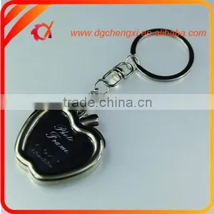 Apple Shape Photo Frame Key Chain for Mother's Day Gift thumbnail-1