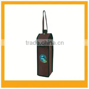 High Quality 1 Bottle Wine Non Woven Bag thumbnail-1