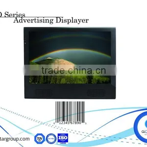 17inch (4:3) Pos Video Display in Store Battery Video Screen Digital Signage Player Manufacturers Backpack Display thumbnail-1