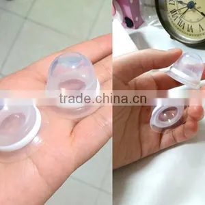Natural Nipple Enlargerment /enhancer Silicone Vacuum Cupping Portable Nipple Correction Cups for Breastfeeding Mom or Lady thumbnail-5