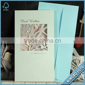 15 Years Experience Manufacturer Supply FSC Approved Envelope Shaped Birthday Card thumbnail-1