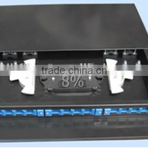Ftth 12 Port Fiber Optic Patch Panel / Fiber Optic Distribution Box thumbnail-1