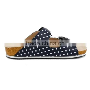Unisex Summer New Design Women Beach Slippers Flat Simple Girls Footbed Cork Sandals thumbnail-4