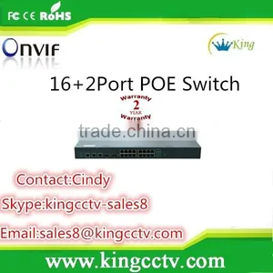 24+2Port POE Switch 10/100M POE SWITCH POE3124P thumbnail-1