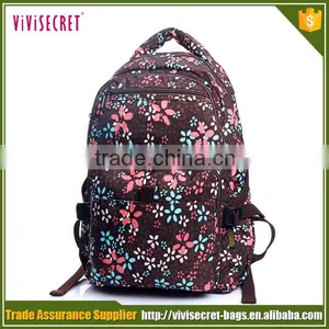 Fashion Wash Water Material Printing Comely School Backpack for Wholesale thumbnail-5