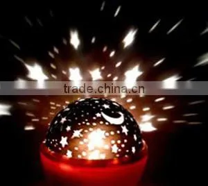 Rotation Projector Lamp,Star Sky Romantic Night Projector Light. 2014Rotating Luminous Dream Night Light. thumbnail-6