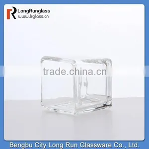 LongRun Popular Crystal Glass Candlestick With Square Bottom thumbnail-1